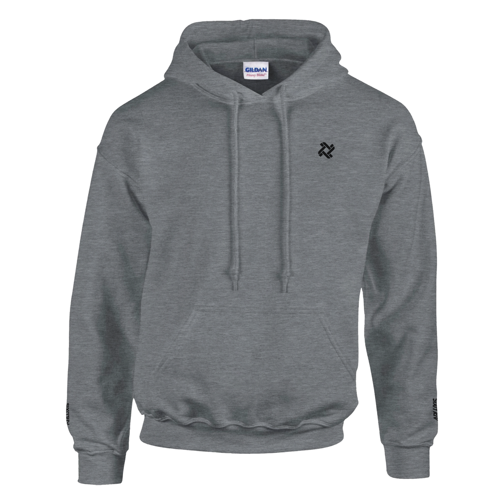 Sweat à capuche Arluxis gris unisexe luxe