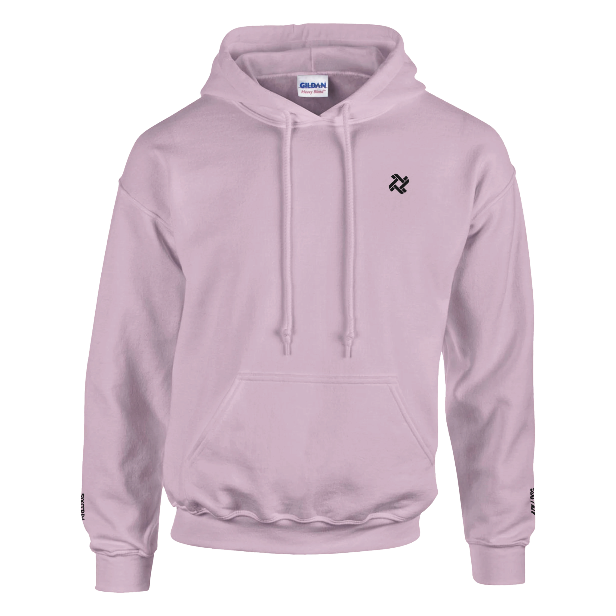 Sweat à capuche Arluxis rose unisexe luxe